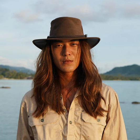 Bairnsdale Suede Leather Hat