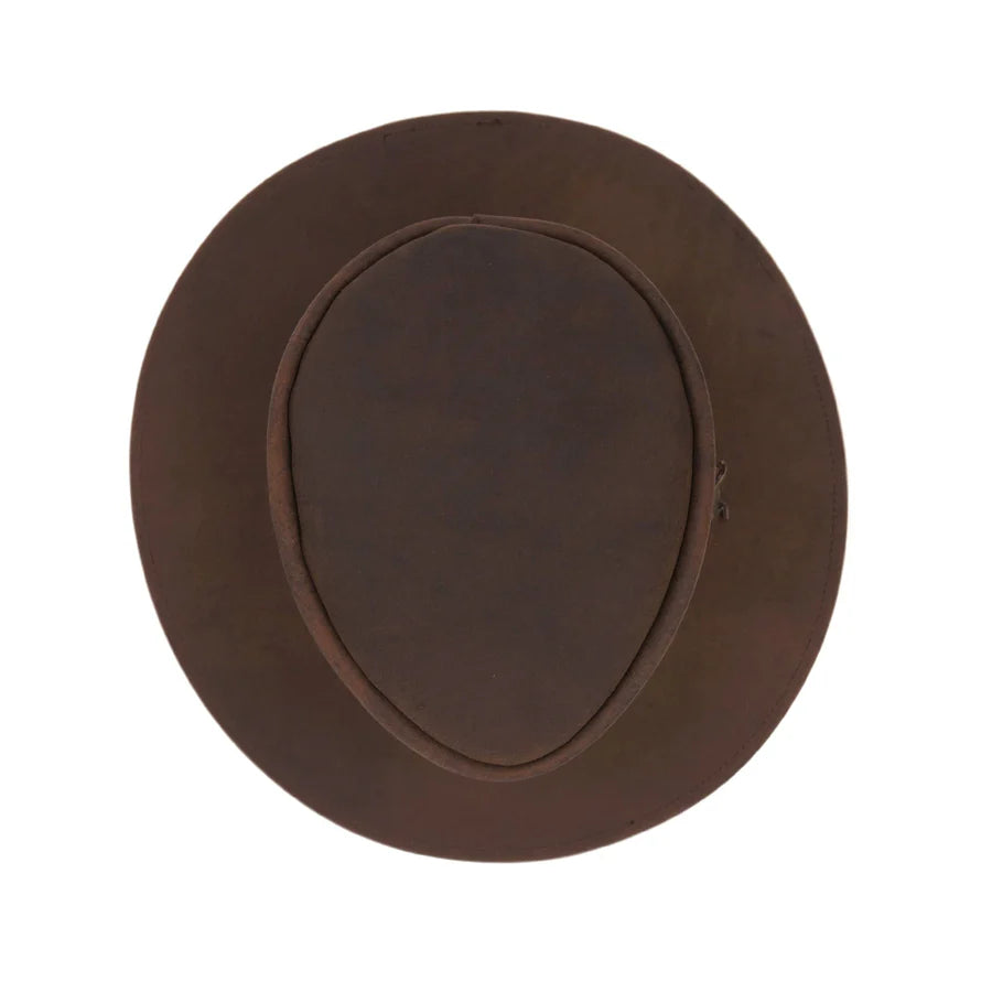 Nullarbor Leather Hat