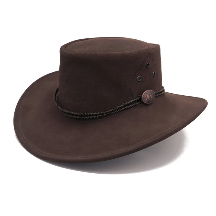 Bairnsdale Suede Leather Hat
