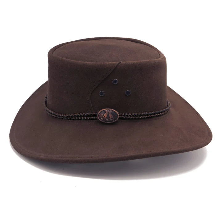 Bairnsdale Suede Leather Hat