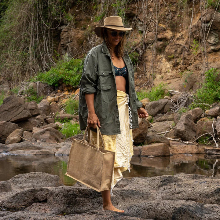 Bairnsdale Suede Leather Hat