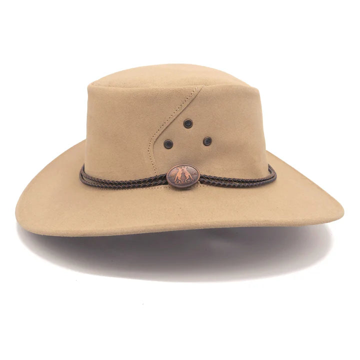 Bairnsdale Suede Leather Hat