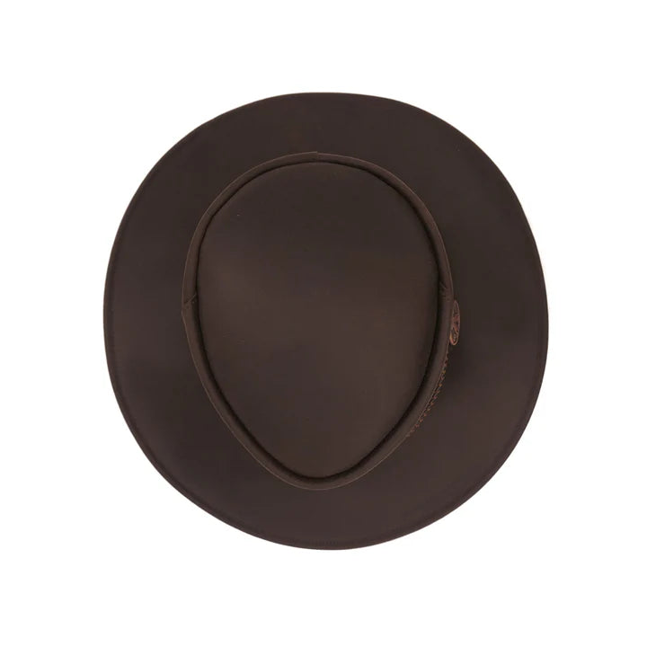 Mallacoota Leather Hat