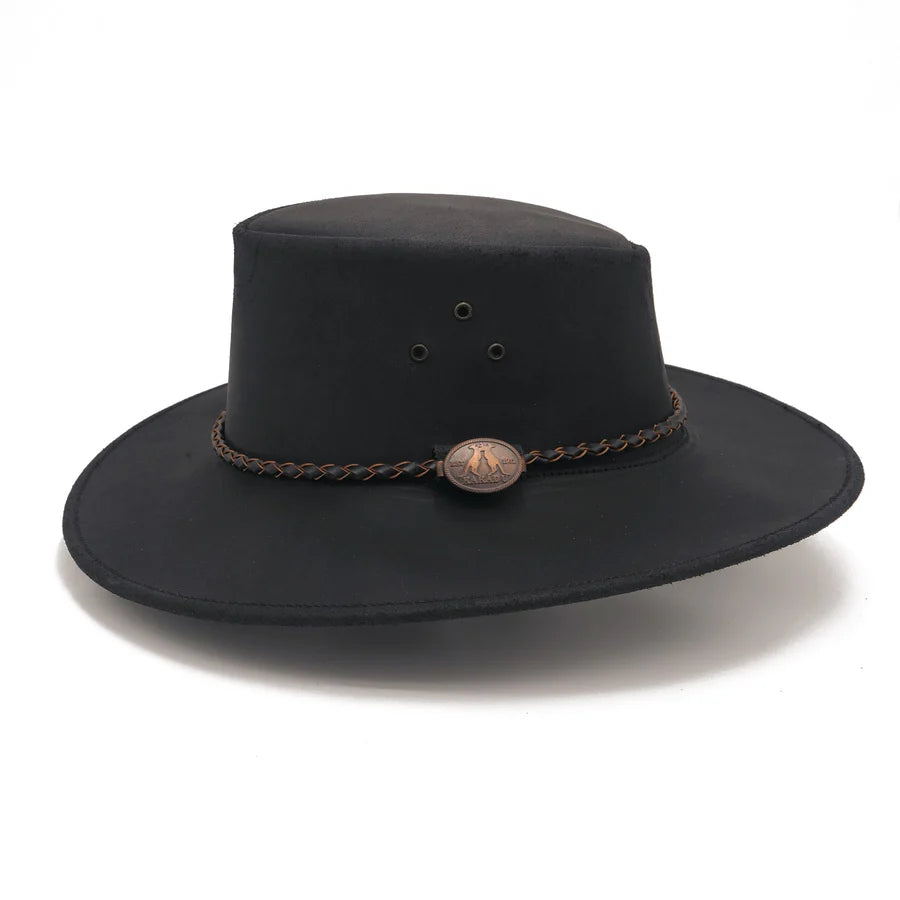 Echuca Leather Hat