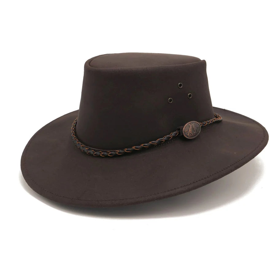 Echuca Leather Hat