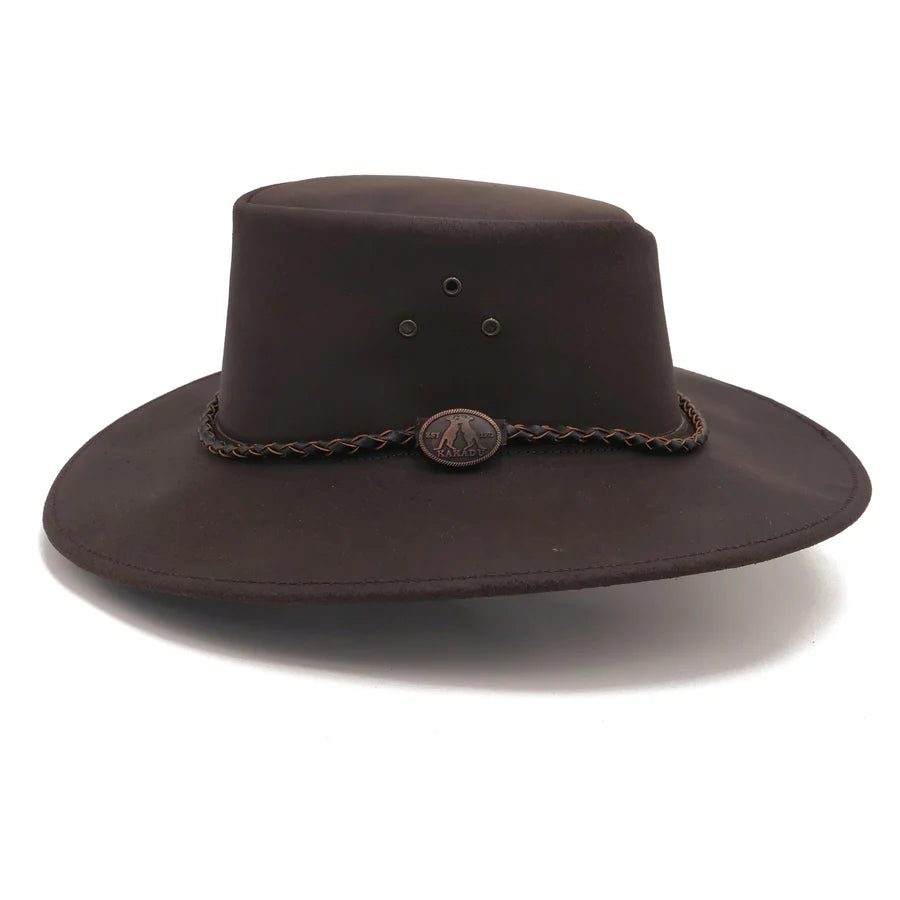 Echuca Leather Hat