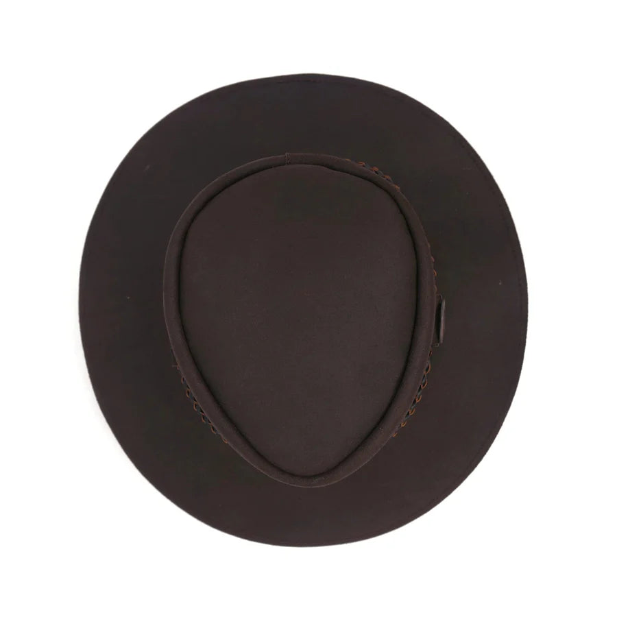 Echuca Leather Hat