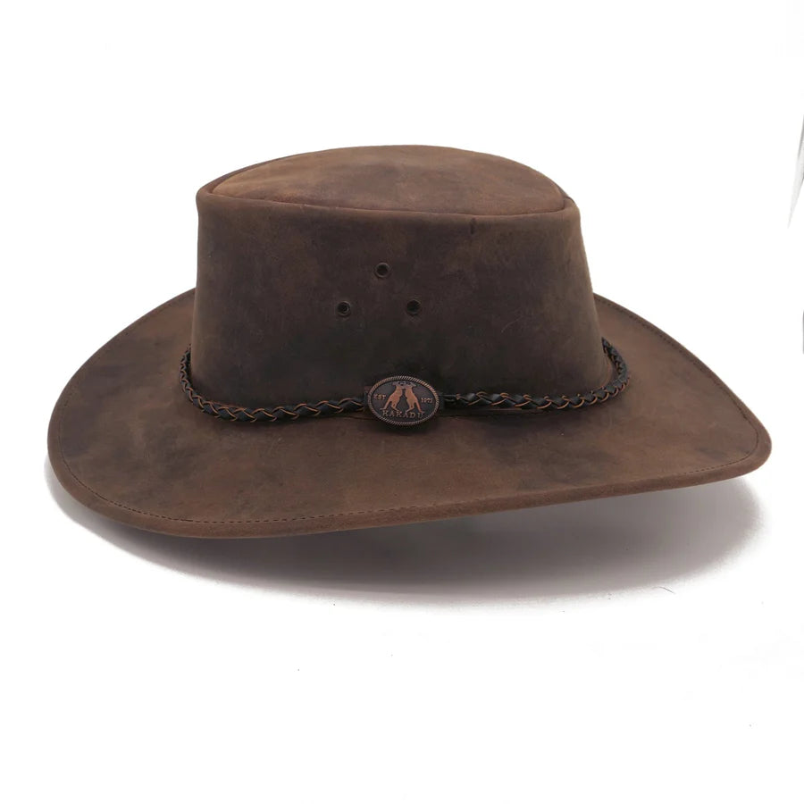 Echuca Leather Hat