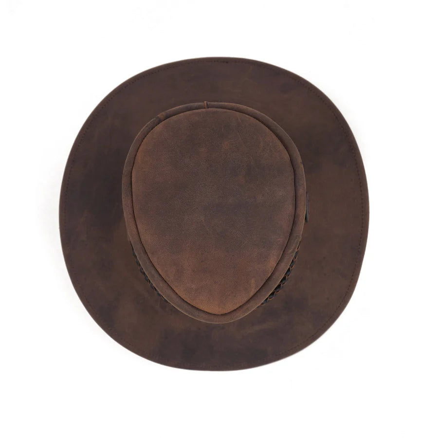 Echuca Leather Hat