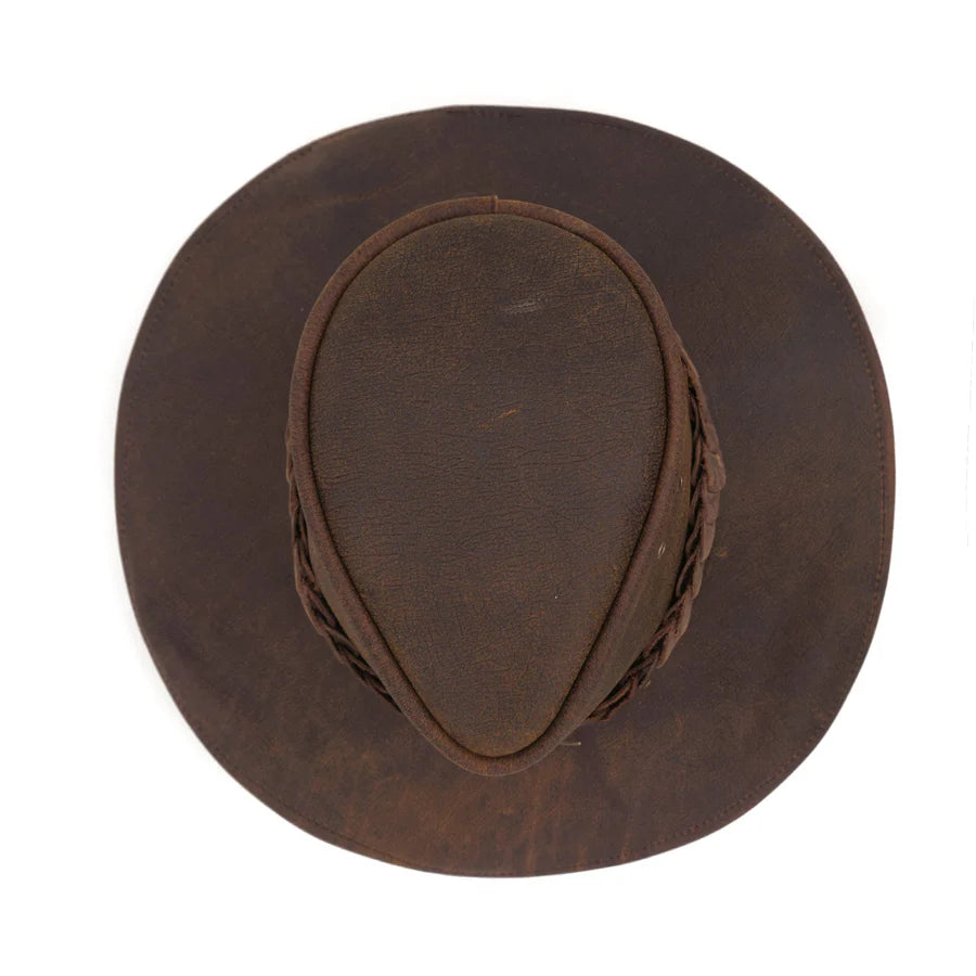 Brumby Shapeable Leather Hat
