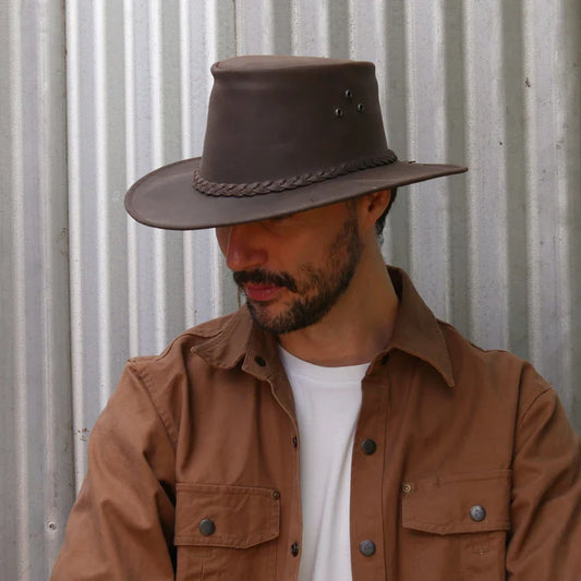 Iron Cove Leather Hat