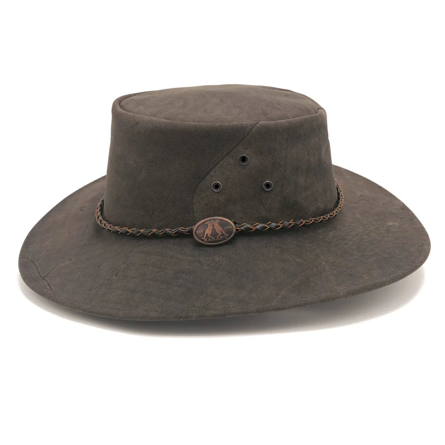 The Roo Leather Hat