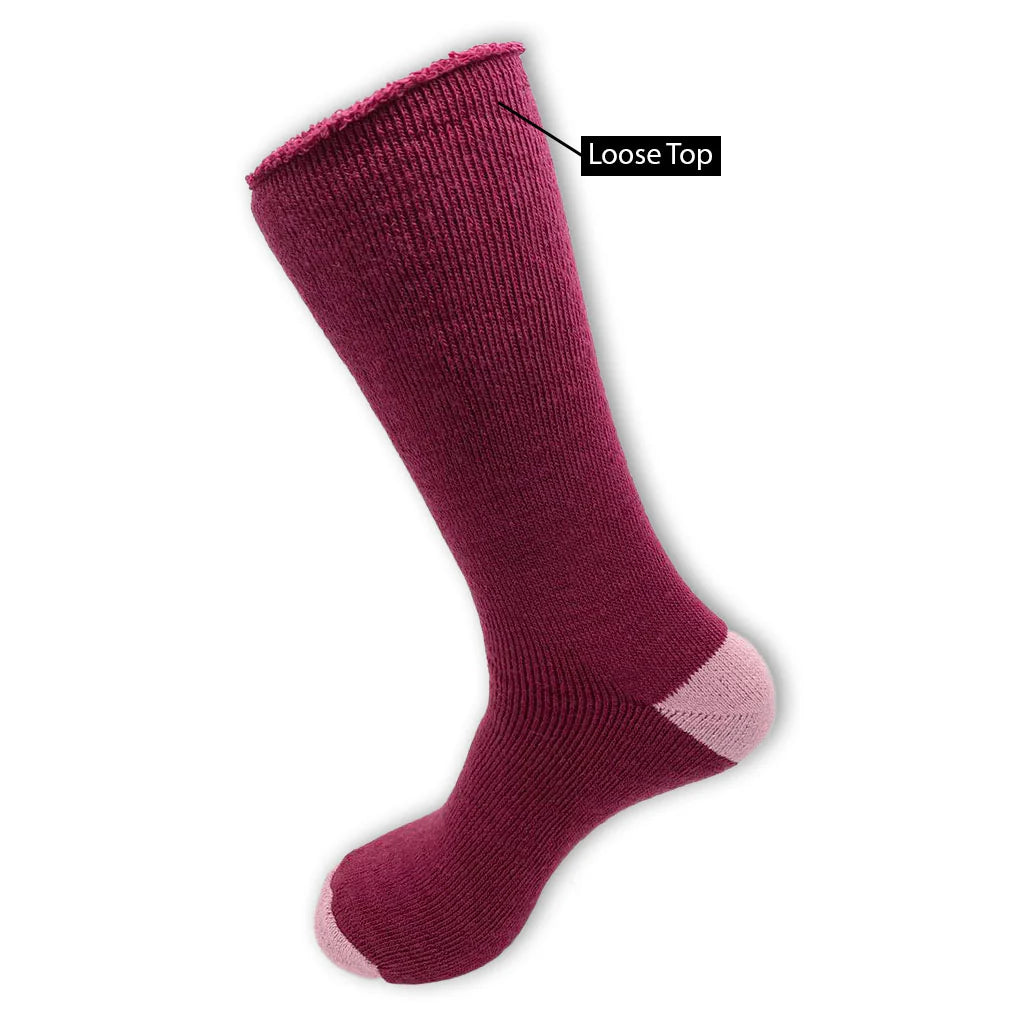 Merino Wool Health/Loose Top Socks
