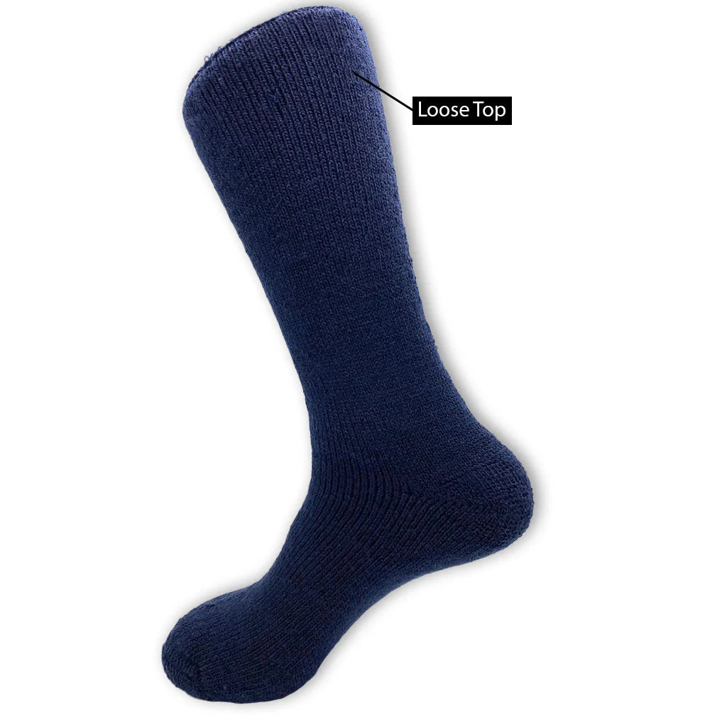 Merino Wool Health/Loose Top Socks
